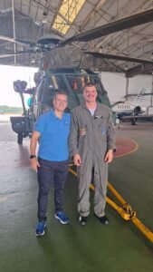 Visita à Base Aérea de Santos