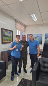 Visita à Base Aérea de Santos